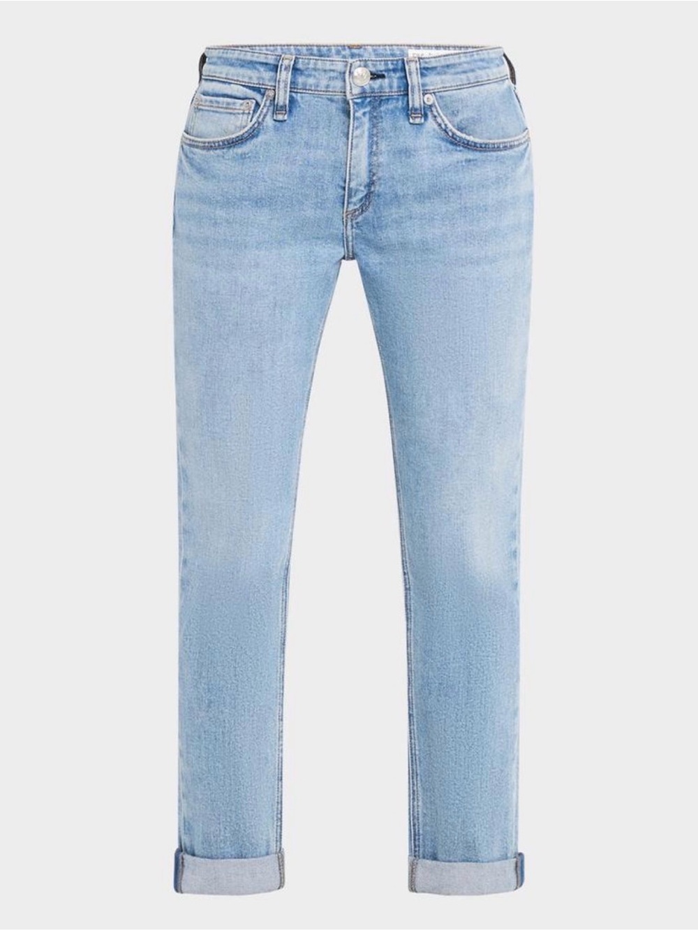rag & bone Light Wash Men’s Slim Straight Jeans
